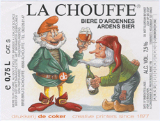 la chouffe - drukkerij de cocker